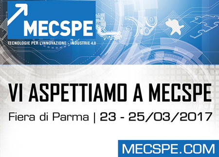 Presenti alla 16° edizione di subfornitura elettronica “MECSPE”