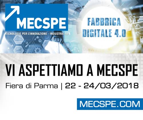 Galmar presente alla nuova edizione di MECSPE 2018